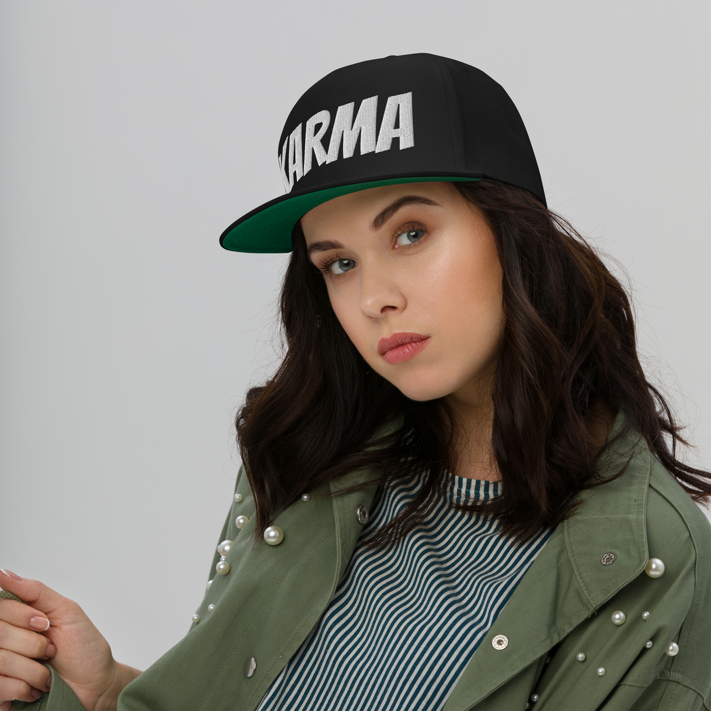 KARMA Flat Bill Cap