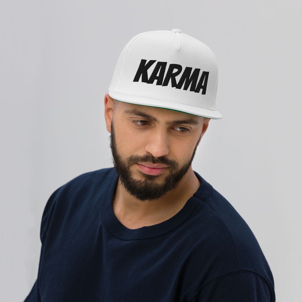 KARMA Flat Bill Cap